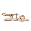 Women's ONLY Leopard Print Mari Sandals with Buckle