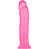 Straight General Eggless Dildo Crystal Simulation Penis Transparent Jelly Wearing Female Masturbation Device