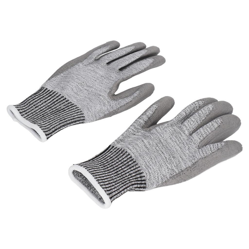 Рабочие перчатки Уровень F Устойчивые к порезам С ПУ покрытием Дышащие для технического обслуживания Садоводство L
