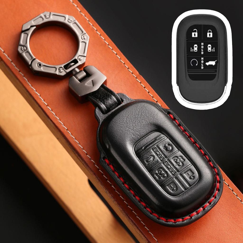 Applicable To 2024 Honda Odyssey Key Cover 24 New Ailishen Special Car Remote Control Leather Bag Buckle Case