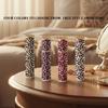 Reusable Leopard Print Leather Spray Bottle Portable Cosmetic Container 10ml Perfume Bottle  Makeup