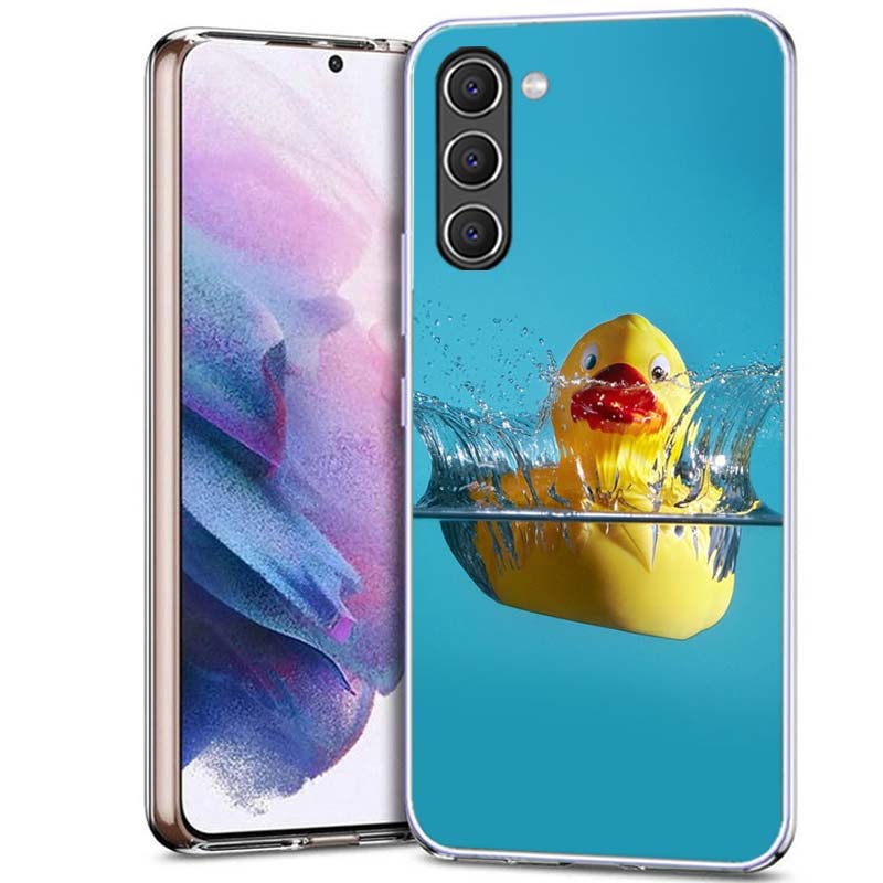 Плавающие резиновые уточки Чехол для телефона Samsung A54 A14 A24 A34 A17 A37 A57 A55 A35 A25 A15 A13 A23 A33 A53 A0