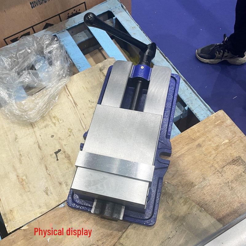 Heavy-Duty 6-Inch Milling Machine Fixed Angle Vise - Precision CNC Flat Jaw Pliers QM16160