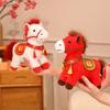 Zodiac Horse Theme Doll Good Luck 2026 Blessings PP Cotton Filling Doll Auspicious Horse Soft Toy Home Decor