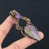 Ювелирные изделия шкентеля чистой медной проволоки Purpurite Gemstone обернутые Handmade для подарка