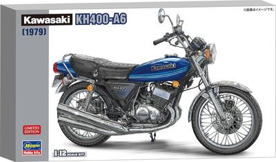 Hasegawa Kawasaki Пластиковая Модель 21772 1/12 KH400-A6 (Мотоцикл)
