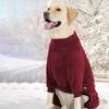 Утепленная теплая пижама для собак, пуловер для собак на все тело, зимняя одежда для питомцев, зимний комбинезон для собак, для улицы