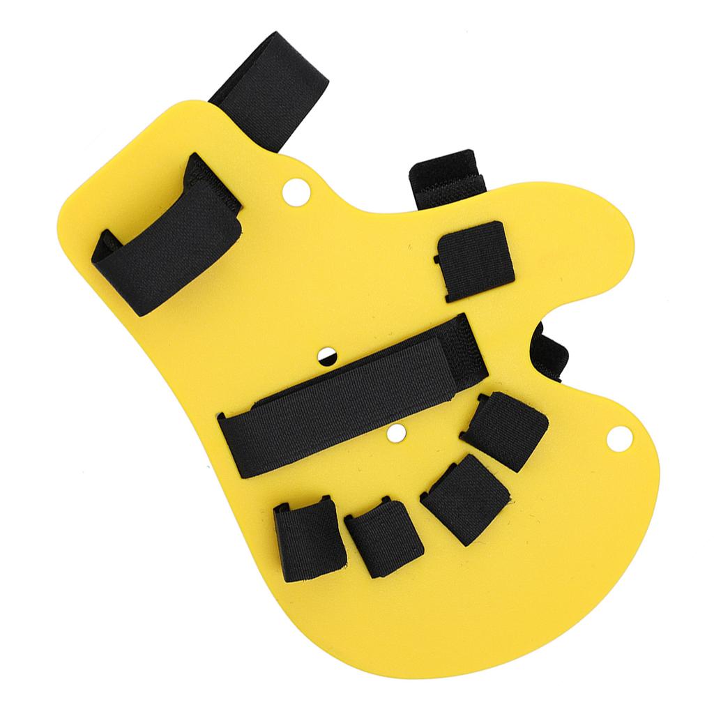 Ортопедические приспособления для пальцев, удлиненный тип, накладка на палец, шина для тренировки, поддержка, желтый