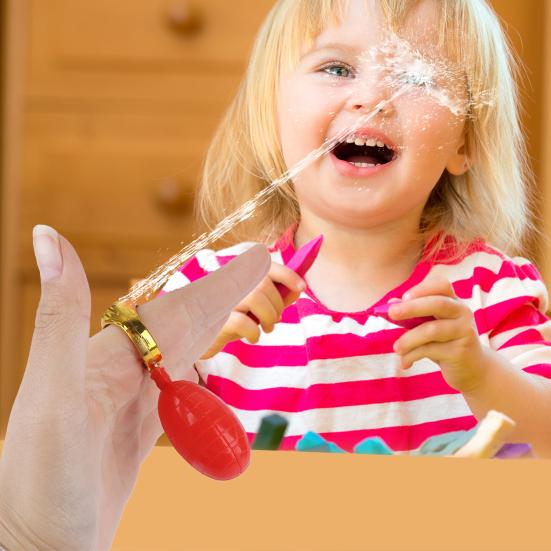 3 шт. радостные износостойкие хитрые портативные унисекс брызгающие водные кольца детские игрушки трюковый реквизит