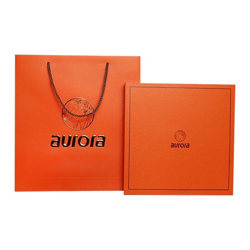 Aurora Mulberry Silk Architectural Print Square Scarf