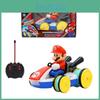 Mario Remote Control Car Cool Stunt Vehicle With Lights And Music Super Mario Kart Toy Plastic)