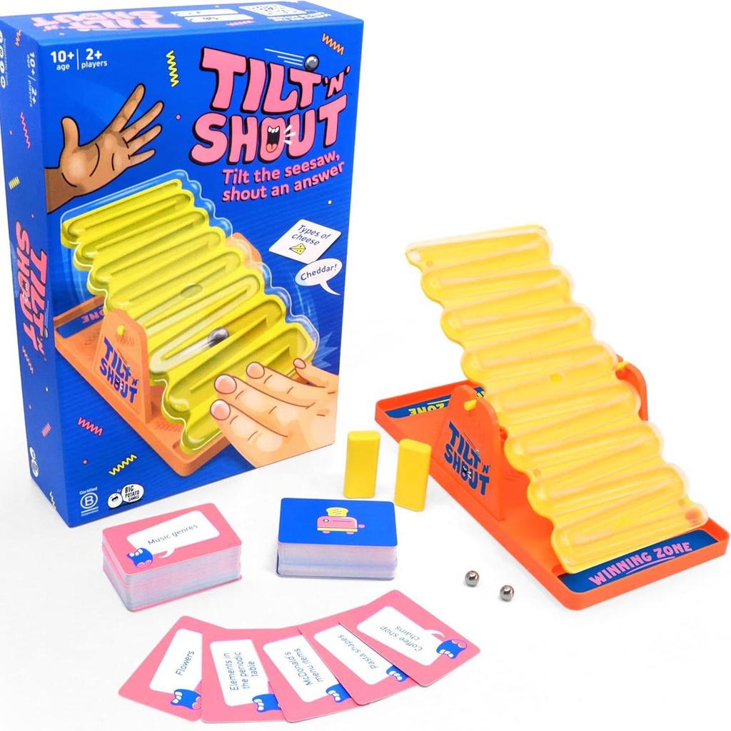 Tilt 'n Shout Teeter-Totter Quiz Game