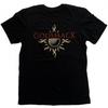 Унисекс футболка с хлопковым логотипом Godsmack для взрослых
