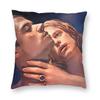 Interview With A Vampire Lestat And Louis Pillowcase Polyester Linen Velvet Pattern Zip Decor Throw Pillow Case Home Cushion 18"