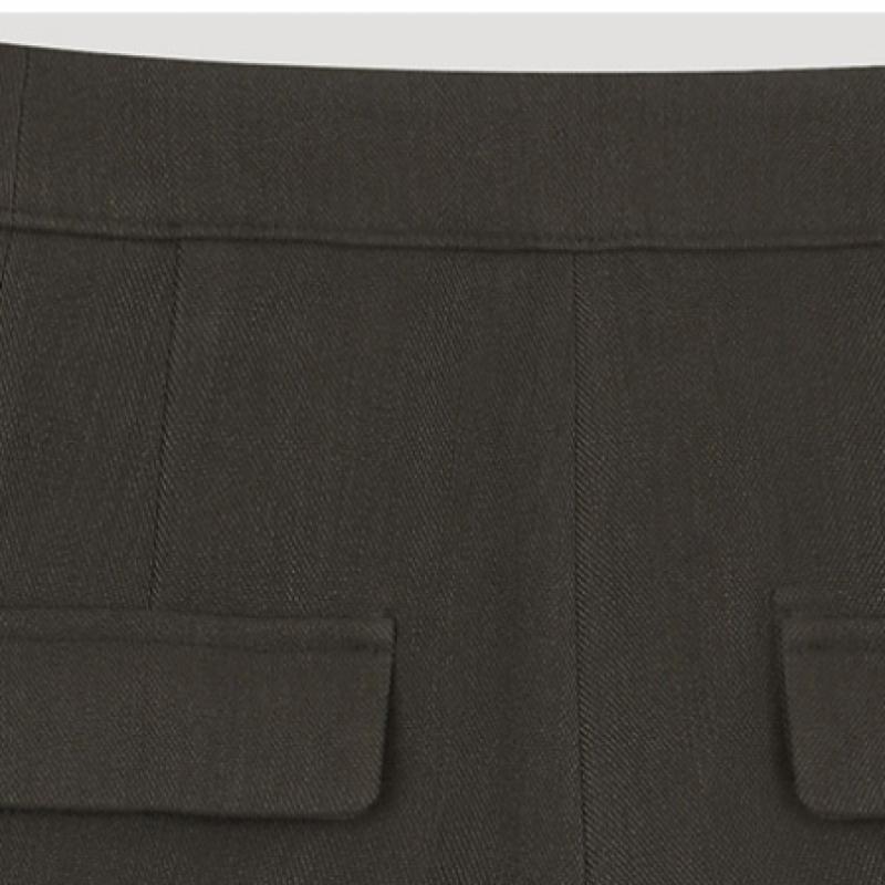 Shismiss Брюки-капри с декоративной планкой Swwslo42100 Br