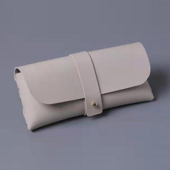 Футляр для очков, устойчивый к царапинам, большой емкости, экономящий место, с мягкой флокированной подкладкой, защитный пылезащитный чехол для солнцезащитных очков из искусственной кожи, ежедневная поставка