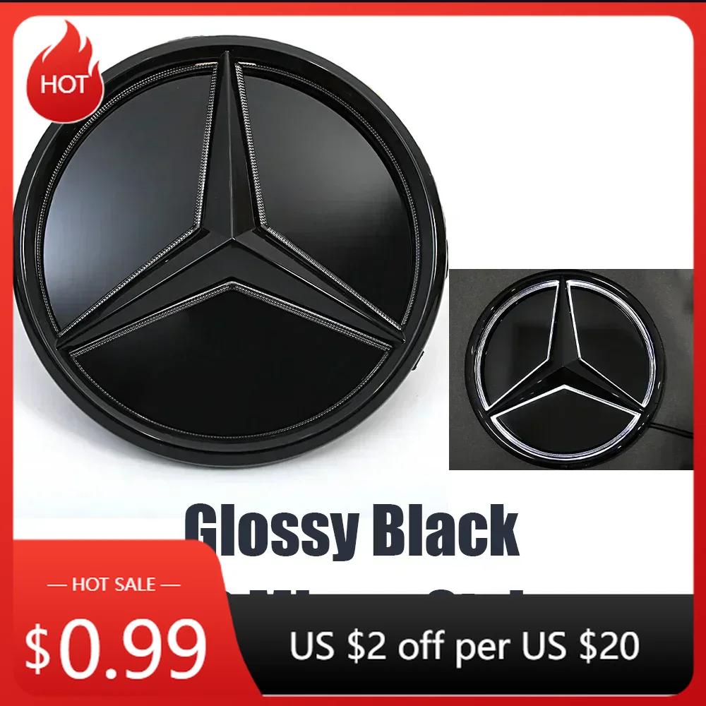 2025 Hot Car Sticker Silver And Black OE Style For Mercedes Benz C-Class W204 2008-2014 C180 C200 C230 C250 C280 C300 C350 Fron