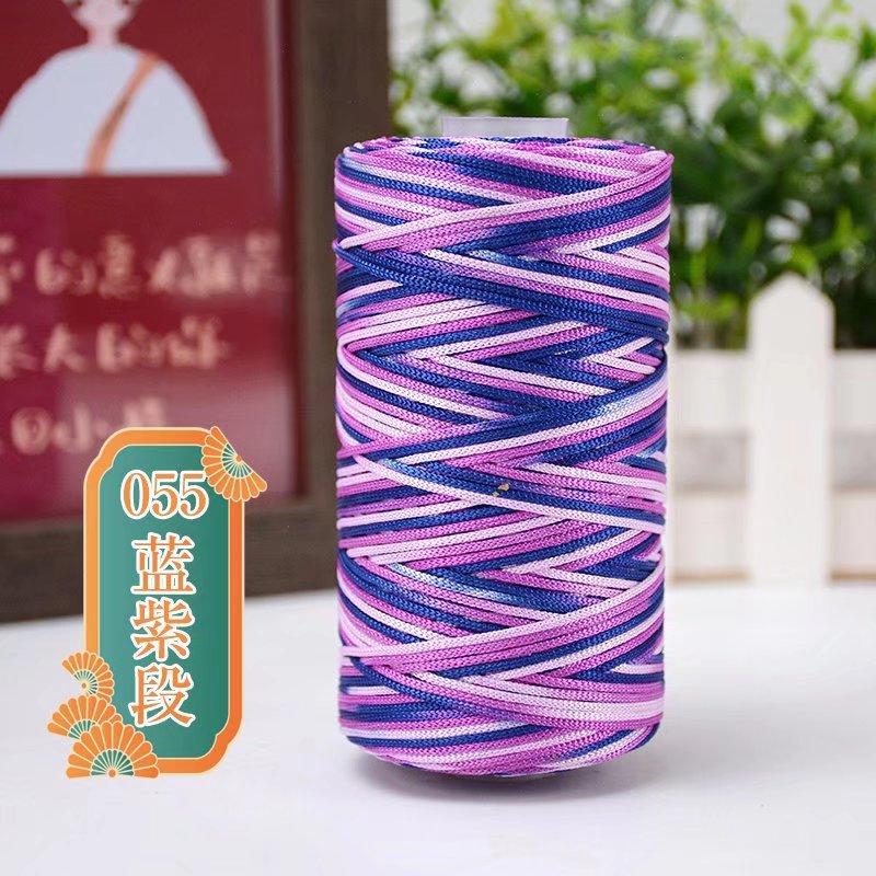 Mercerized Ice Hemp Thread 100G Shaft Medium And Thin Hollow Thread Sun Hat Shoes Crochet Hand-Woven Thread Full Free Shipping