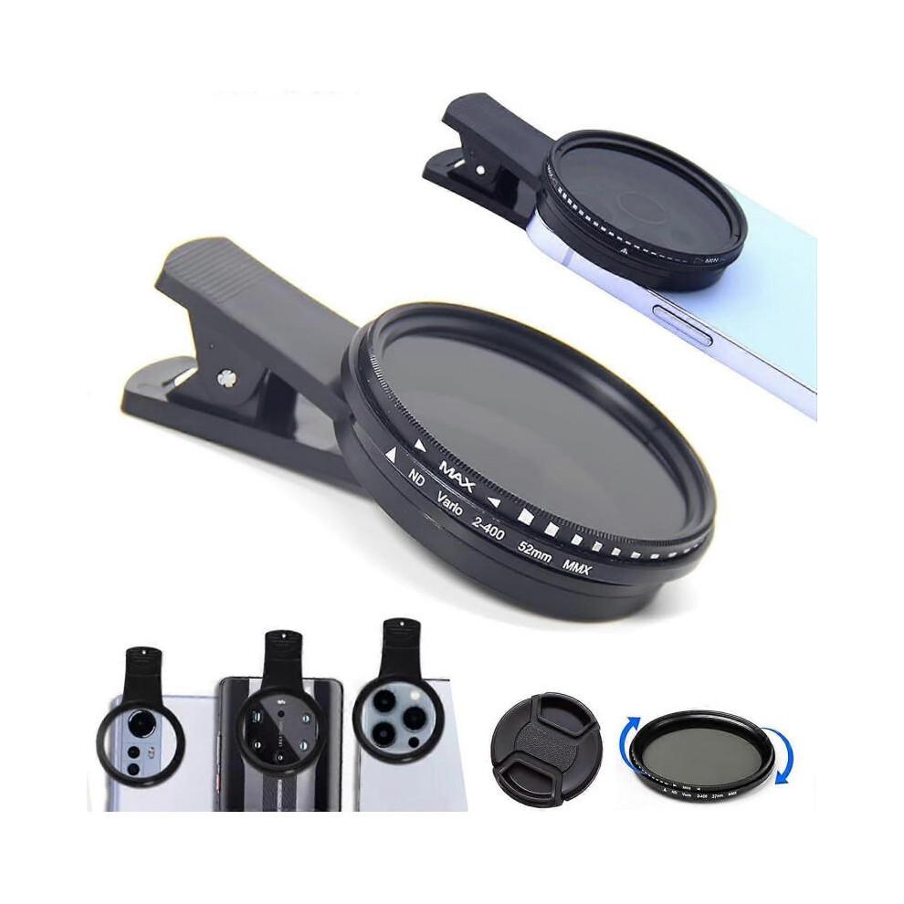 Solar Eclipse Camera Lens Filter, Solar Eclipse Phone Filter, Solar Filter for Smartphone, Universal Solar Eclipse Phone Camera Filter with Clip, Simp
