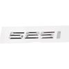 ABS Car Rear Trunk Letters Logo Badge Emblem Sticker For BMW 5 Series 520i 525i 528i 530i 535i 540i 523i E39 E60 E61 F10 F11 G30 ir2