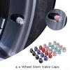 4 шт., колпаки для шин/выносов колес Crown Bling Diamond для автомобиля, грузовика