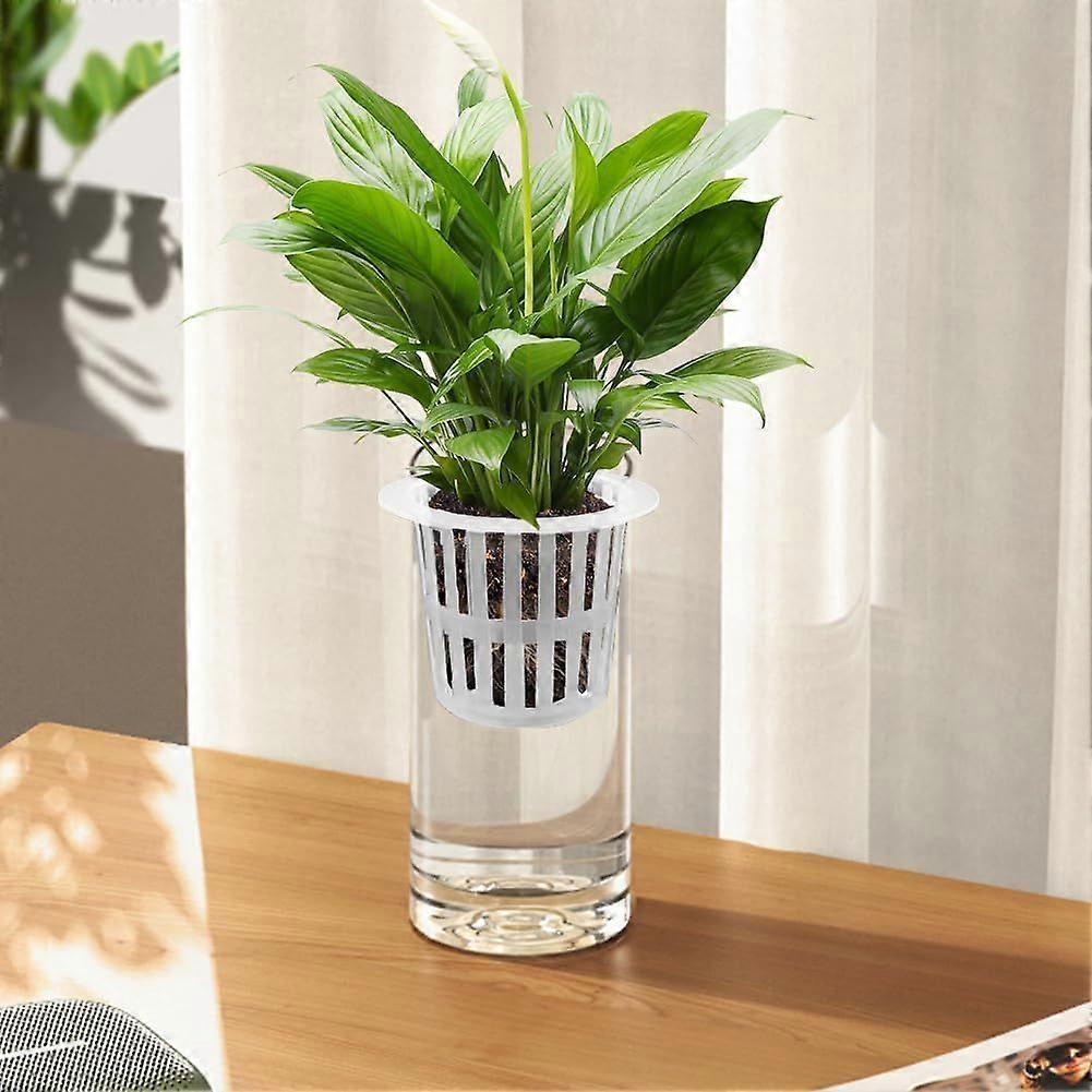 Clear Acrylic Flower Vases, 20x10 and 25x12cm. Cylindrical vase made of unbreakable plastic for floral arrangements, wedding centerpieces, and DIY pro
