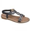 Womens/Ladies Desia Jeweled Sandals