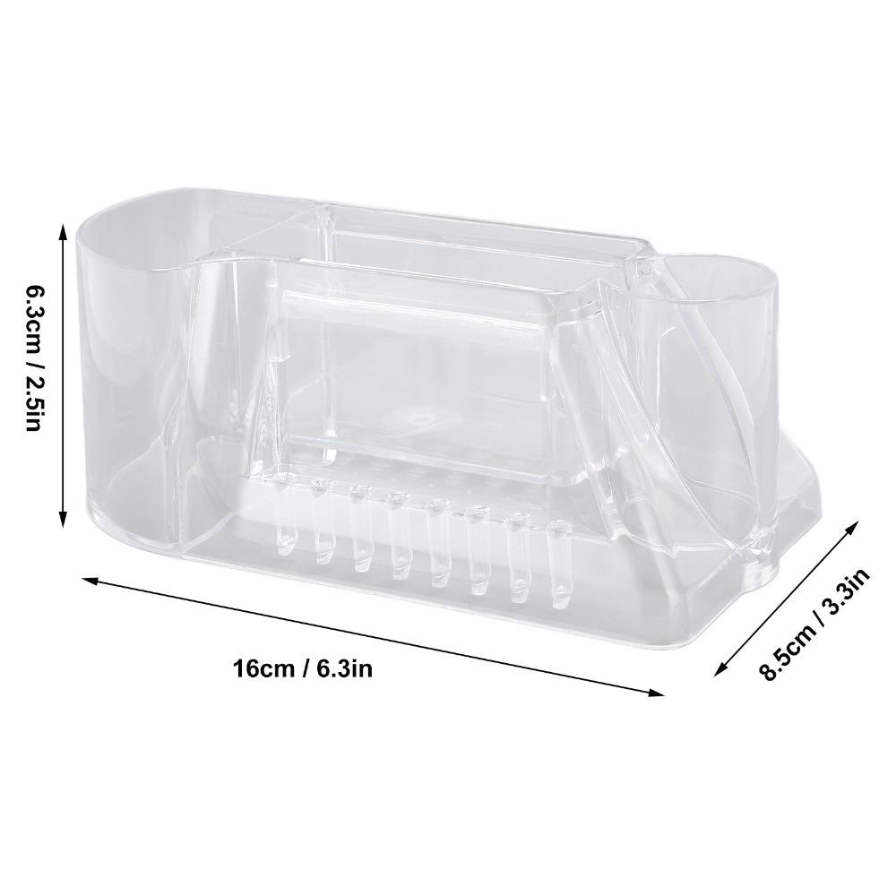 Multifunctional Nail Drill Holder Nail Drill Bit Storage Box DIY Nail Art Accessory Organizing