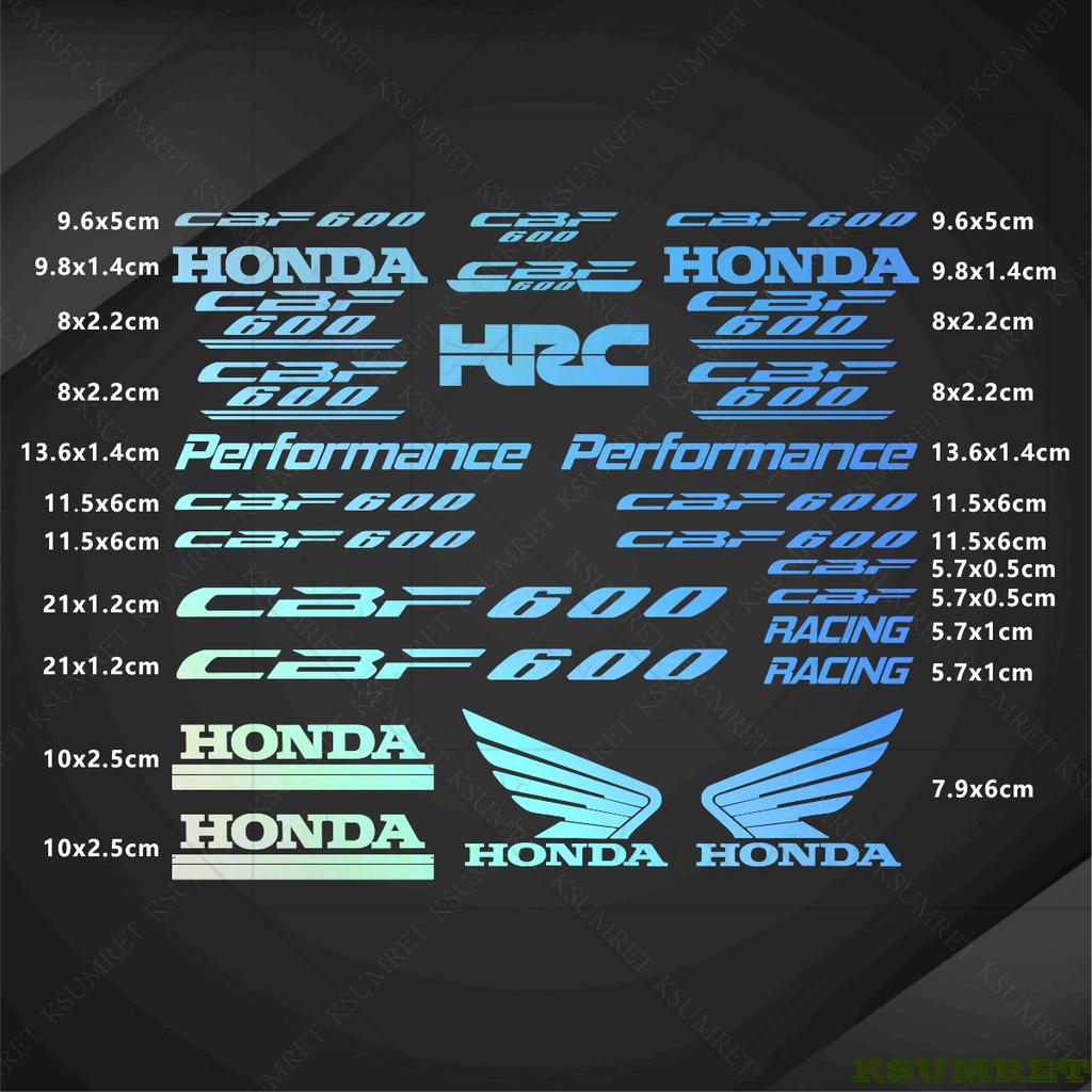 Наклейки для мотоцикла Honda Логотип CBF600 Декаль Водонепроницаемые OC3 yzpf8