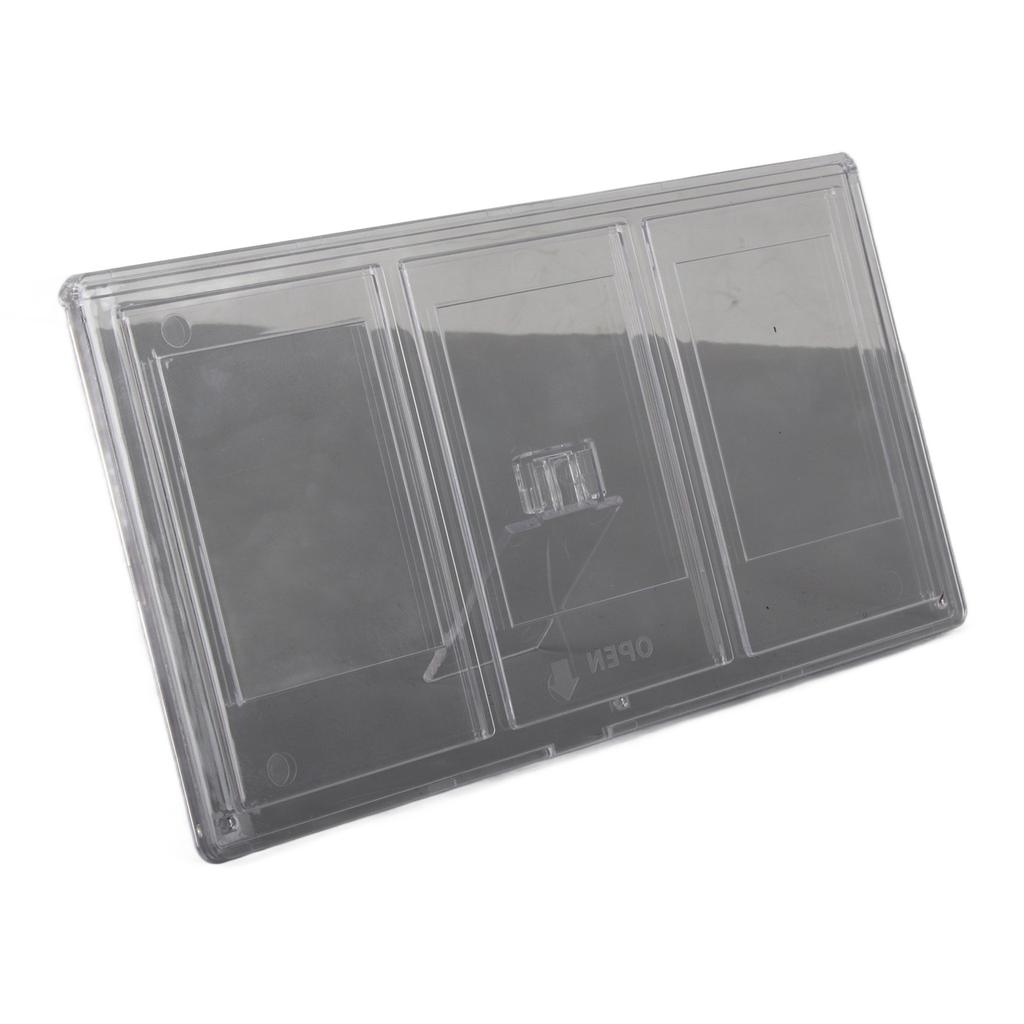 Mini 3 Inch 3 Grid Table Photo Frame Transparent 3 Boxes Digital Picture Frame for Home Desktop Office