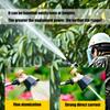 5Pieces High Pressure Sprayer Nozzle Metal Misting Nozzle for Effective Irrigation and Greenhouses Landscaping Needs