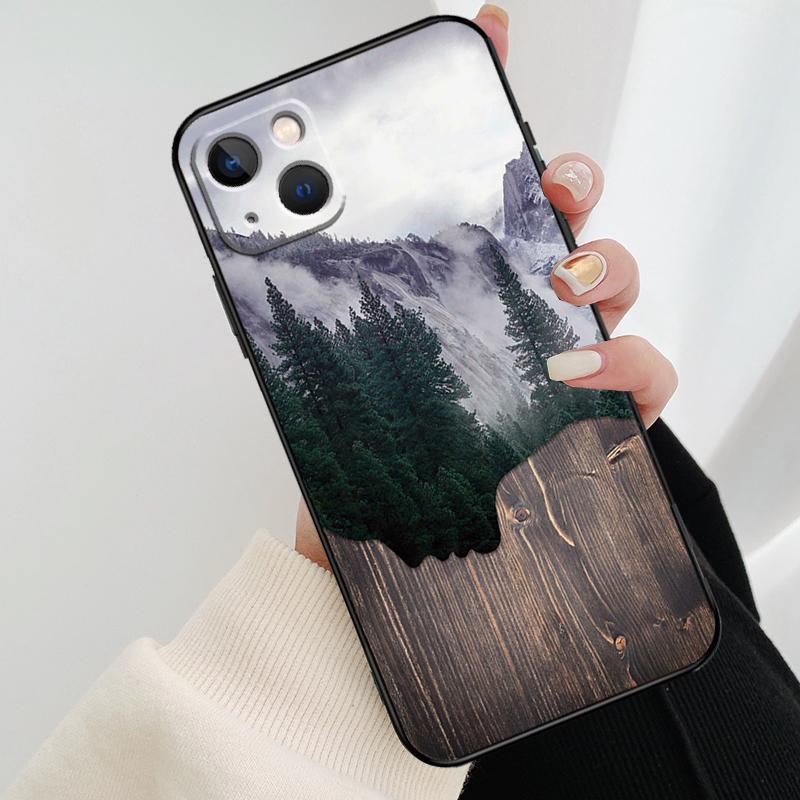 NATURE WOOD PRINTS Phone Case For iPhone 17 Pro Max 16 15 11 13 12 14 Pro Max mini 15 16 Plus 16e 17 Air Cover