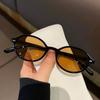Vintage Small Oval Frame Sunglasses UV400 Retro Women Men Sun Shade Glasses Summer New Outdoor Travel Glasses