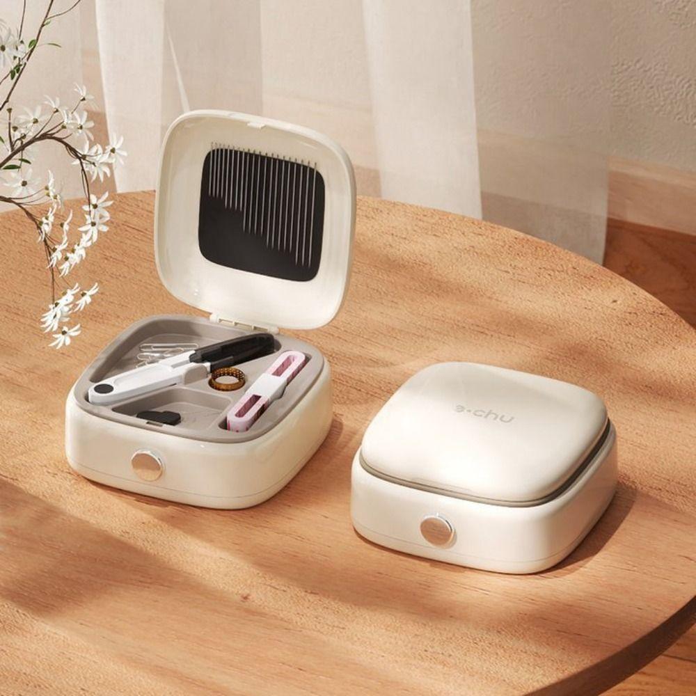 Durable Magnetic Sewing Box Set Hand Sewing Tools Small Sewing Box New Household Sewing Box