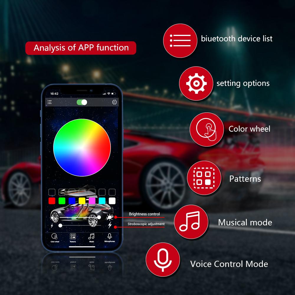 Светодиодные дневные ходовые огни, универсальные автомобильные декоративные фары на переднем капоте, DRL с запуском сканирования, динамический поток, полоса для автомобильных фар