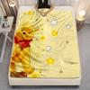 1pc Disney Winnie the Pooh Blanket - Soft Flannel 2D Print, Ideal for Cozy Home Decor & Camping, All-Season Gift for Kids & Fami
