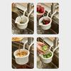 2Pcs Sink Hanging Basket BPA Free Easy To Clean Universal Simple Installation Multifunctional Removable Sink Strainer Basket