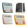 12 Digit Calculator Large LCD Display Big Button Standard Mechanical Switch Calculator for Office Sc