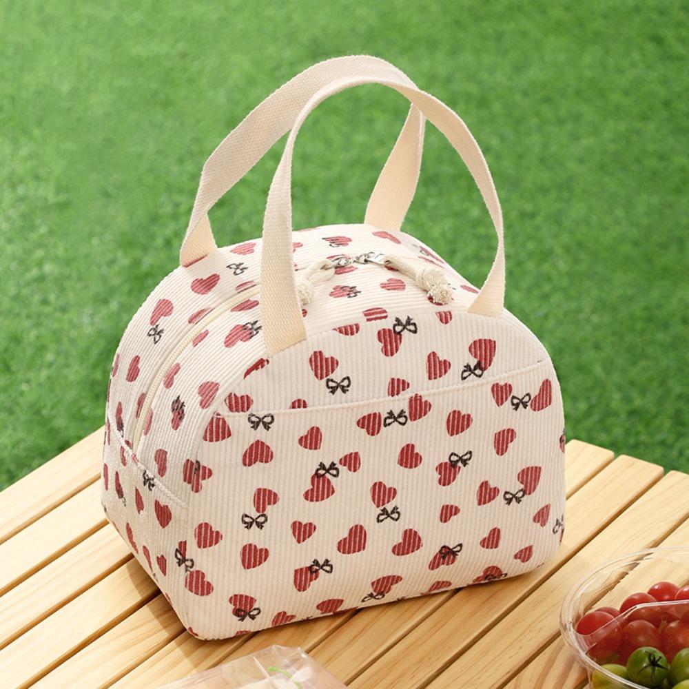 Large Capacity Picnic Bag Aluminum Foil Insulated Lunch Bag Portable Cosmetic Storage Bag  Outdoor