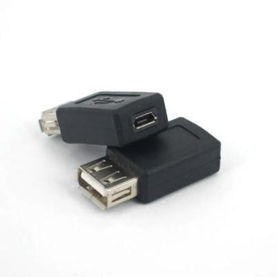 Черный USB 2.0 Тип A Мужской Женский К Micro USB B Женский Адаптер Штекер Конвертер К Micro USB Коннектор Штекер