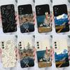Phone Case For Samsung Galaxy M32 A32 A31 A51 A13 A14 A03 Camera Protection Soft Silicone Cover Art Sketch Fashion Cases For Samsung Fundas Bumper