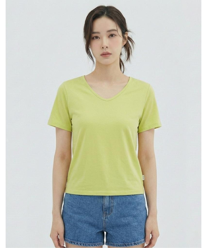 VANAKE Short Sleeve Round Neck T-Shirt_Vb36Tsm328Z