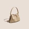 Niche Portable Women's Bag, Fashionable and Versatile Single-shoulder Bag, Casual Leather Crossbody Cloud Bag