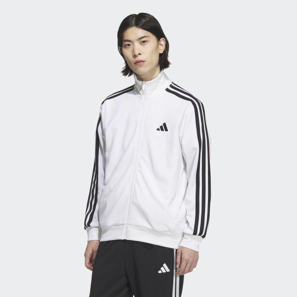 adidas Унисекс 3-х рядная куртка стандартного кроя из двух видов трикотажа для активного дня