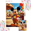 Mickey Mouse Amusement Park Balloons Diamond Painting Handmade Diy Mosaic Art Painting Kit Home Decoration
