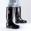 Рабочая обувь высокий голенище утолщенные резиновые сапоги нескользящие резиновые сапоги водонепроницаемые и маслостойкие кухонные туфли износостойкая шинная подошва мужская водная обувь