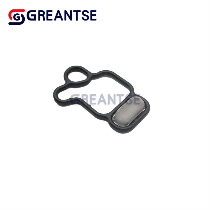 10 Sets VTEC 15815-R40-A01 15845-RAA-A01 Cylinder Head Solenoid Valve Filter Gasket For Honda Accord CR-V Crosstour 2010-2015