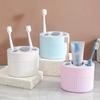 1Pc Desktop Toothbrush Holder Home Decor Wash Rack Storage Rack Bathroom Toilet Accessories Tools