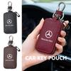 Для Benz Кожаный чехол для ключей Автостайлинг Сумка для ключей на молнии Сумка для ключей на пояс Эксклюзивный AMG W124 W203 W204 SPRINTER V CLASS VIANO