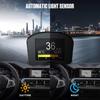 X50 Plus Car OBD HUD Многофункциональный цифровой измерительный прибор Сигнализация OBD Дисплей водительского компьютера Совместимость с 12 В OBDII дизельными автомобилями